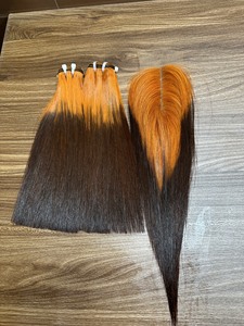 Couleur chaude Transparent Lace Front Vietnamien Remy Extensions de Cheveux Doux Naturel Italien Curl Naturel Vague Style Fermeture pour les Femmes - Product Image 2