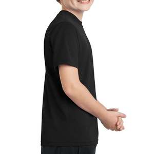 เสื้อยืดเด็กผ้าแคนวาสคอตตอน 100% แบบ OEM สั่งทำได้ตามต้องการ พร้อมรับผลิตแบรนด์ส่วนตัว ทรงปกติ แห้งเร็ว ระบายอากาศดี มีสไตล์ - Product Image 6