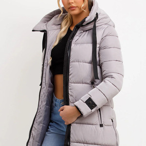 Veste longue matelassée pour femmes, design moderne, manteau d'hiver de haute qualité, fabricant - Product Image 5