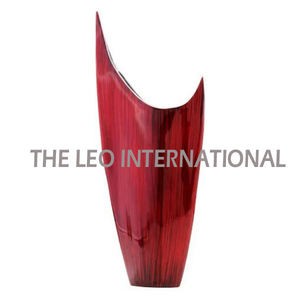 Vase en métal galvanisé de forme ronde avec poignée flexible, style moderne fait à la main, pot à fleurs classique pour table - Product Image 4