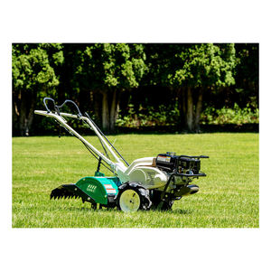 Cortacésped versátil con rieles de longitud completa y cubierta ancha para cepillos gruesos, zarzas y crecimiento excesivo - Product Image 1