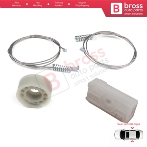 BWR5440 ensemble de réparation de lève-vitre porte arrière pour 3 série E46 2 portes cabriolet 1999-2006 M3 318 320 323 325 330 - Product Image 6