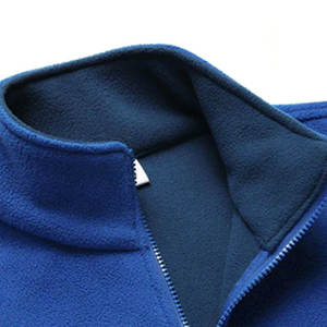 Pulls d'hiver pour hommes Pull en tricot à manches longues et à fermeture éclair Meilleure qualité Pull en polaire pour hommes de couleur bleue - Product Image 4
