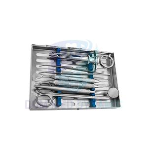 Juego de Sutura Básica Periodontal Manual Ergonómico Premium |   Kit de Instrumentos Quirúrgicos Dentales |   Accesorios de Cirugía Oral de Acero Inoxidable | - Product Image 2