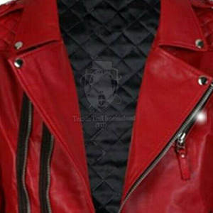 Veste de moto toutes saisons coupe-vent de haute qualité à prix de gros, logo personnalisé, cuir véritable, best-seller - Product Image 5