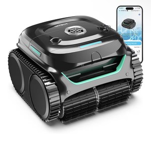 หุ่นยนต์ทำความสะอาดสระว่ายน้ำไร้สาย C2 Vision A คุณภาพดีที่สุด พร้อมกล้อง AI และระบบกรองละเอียดพิเศษ - Product Image 1