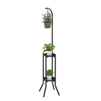 Support de rangement pour plantes surélevées pour la maison, pour jardin, patio, balcon, étagère pour pots de fleurs, organisateur de rangement.