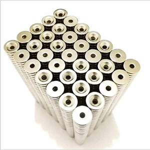חזק קבוע N52 Neodymium הולו מעגל מגנט דלפק שקוע טבעת מגנטים NdFeB עגול דיסק סופגנייה Countersunk מגנט חור - Product Image 6