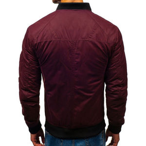 Ropa informal Chaquetas de bombardero con estilo para hombre Material duradero de calidad superior Mejor diseño Chaqueta bordada única para hombres - Product Image 3
