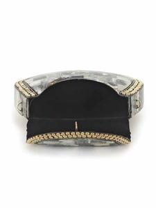 Dernier modèle de sac à main pochette en résine fait main pour femmes motif marbré avec chaîne en métal doré sacoches décoratives cintres à bas prix - Product Image 3