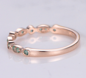 Banda minimalista de Plata de Ley 925 sólida con ajuste de bisel, joyería fina, anillo de compromiso de boda, venta al por mayor, a granel para fiestas - Product Image 2