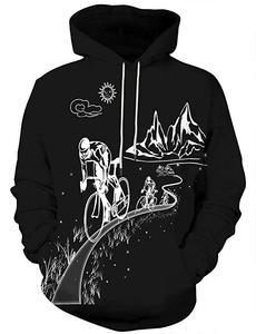 Sudaderas con capucha para hombre de alta calidad personalizadas con cara de calavera - Product Image 2