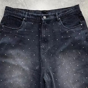 Shorts en laine personnalisés pour hommes, jorts streetwear Y2K, coupe droite classique, été décontracté, taille élastique, 100% coton uni - Product Image 6