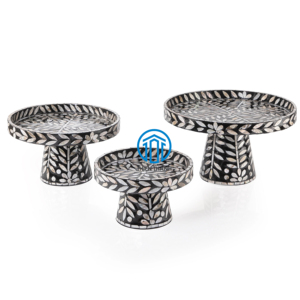 Maravilloso centro de mesa elegante Ideal para Ramadán Eid decoración de chocolate árabe Ramadán Eid madre de perla incrustaciones para servir pastel soporte - Product Image 3