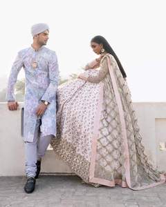 ชุดเดรสใส่เล่นปากีสถานสำหรับผู้หญิงอินเดียเดรสสนามหญ้า2024 Salwar Kameez มาใหม่ล่าสุด1981 - Product Image 6