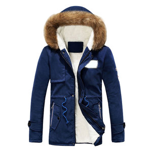 Chaqueta Parka de invierno para hombre, venta al por mayor, abrigo grueso impermeable para exteriores con piedra de relleno de algodón en chaquetas para hombre - Product Image 1