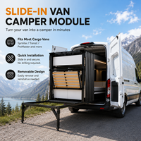 Module de camping-car portable, boîte de camping-car coulissante, système de conversion de fourgon amovible, usine OEM