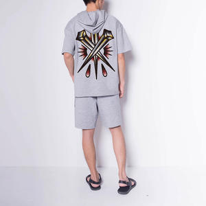 Ensemble coupe-vent personnalisé de haute qualité pour hommes coupe-vent coupe décontractée respirant ensemble de survêtement en nylon solide pour l'été - Product Image 6