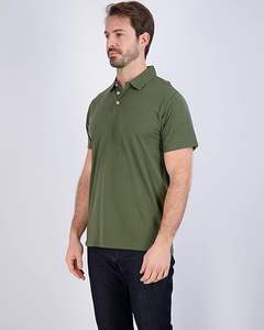 Camiseta Polo de Manga Corta para Hombre, de Alta Calidad, Algodón Jersey, Diseño Sólido, Transpirable, Disponible en Tallas Grandes - Product Image 2