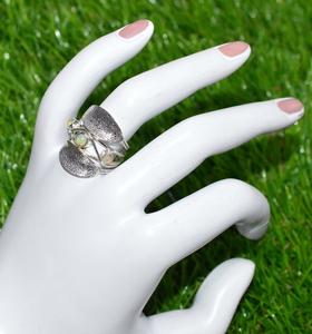 Welo Ethiopian Opal 925 Sterling Silver Anillo de piedras preciosas naturales Hecho a mano Octubre Birthstone Joyería de plata - Product Image 3