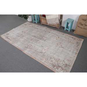 พรมตุรกีวินเทจ ขนาด 4.4x7.5 ฟุต สีเทาลายจุด - Product Image 2