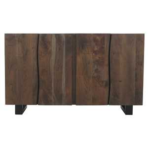 Modern Grey Essential Live Edge Wood <b>Sideboard</b> for Living Room Dining <b>Kitchen</b> Bathroom Bedroom Hotel Use - Product Image 2