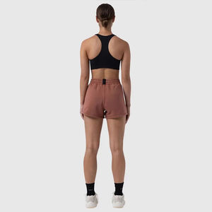 Conjunto de pantalones cortos de yoga sin costuras para mujer de cintura alta para entrenamiento deportivo OEM - Product Image 5