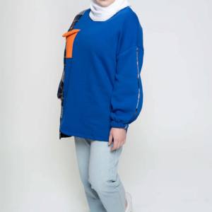 Streetwear <b>Clothing</b> Islamic Three Piece Matching Hijab Stretch Hoodies Jogger Legi Linen Modest Dress From Pakistan - Product Image 3