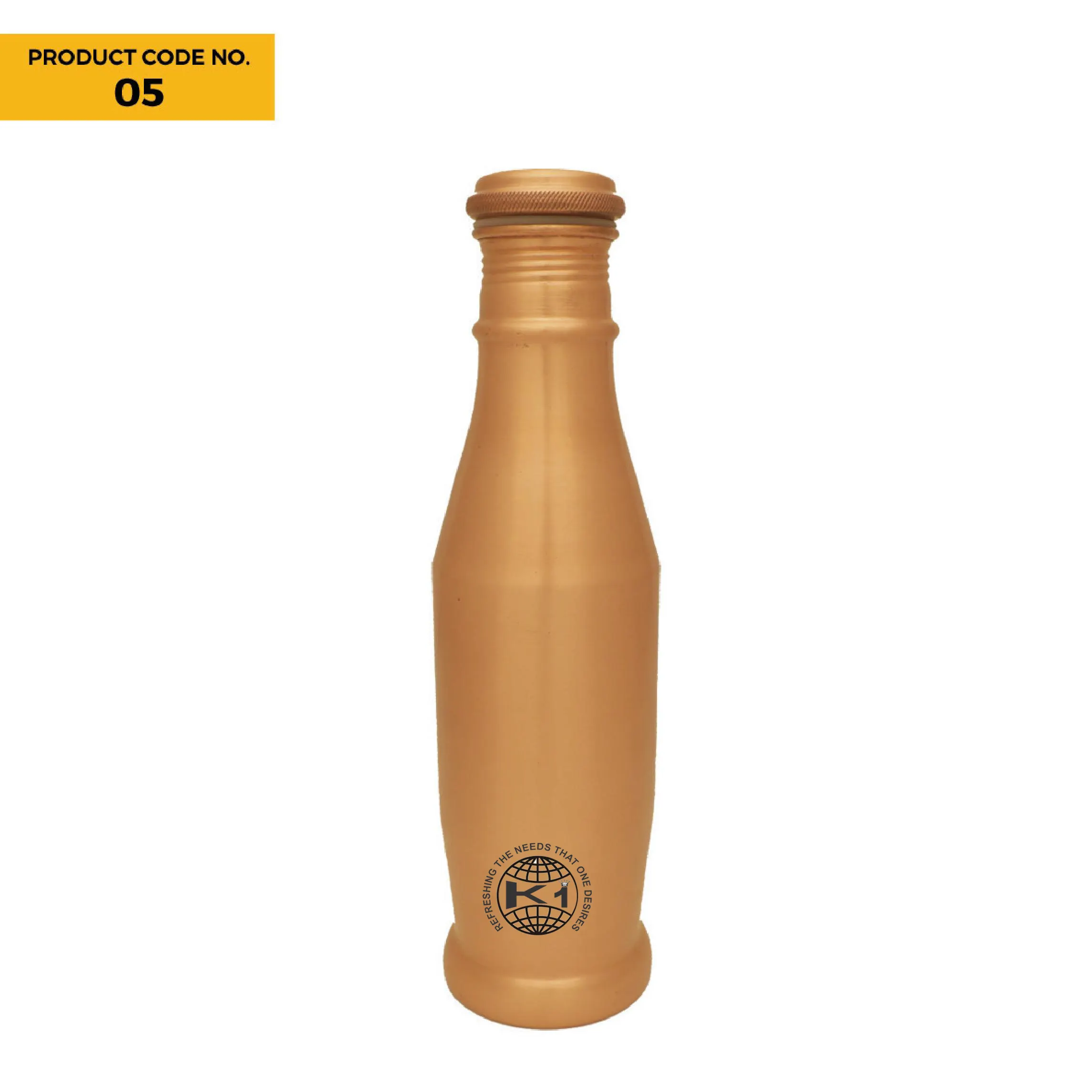 Copper Water Bottle Hammered With Health Benefits Advanced Leak Proof Protection and Joint Less king