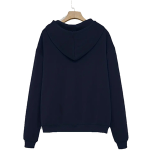 Sweat à capuche oversize pour femme, streetwear, pull en molleton de coton, coupe ample, avec poche, sweat-shirt décontracté d'hiver pour femmes - Product Image 6