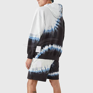 Ensembles sweat à capuche et short pour hommes 100% coton respirant séchage rapide tenues actives prix de gros en vente - Product Image 6