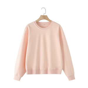 Sudadera de invierno de manga larga con cuello redondo para mujer, ropa deportiva estampada, ropa sólida para estudiantes, sudaderas y sudaderas sostenibles - Product Image 3