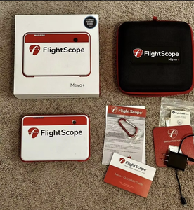 NOUVEAU Simulateur de golf Flight Scope Mevo+ authentique avec moniteur de lancement – Produit premium pour simulateurs de golf - Product Image 1