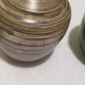 Mayorista de Vietnam fabrica urna funeraria de bambú hilado de estilo americano precio barato urnas OEM ODM para cenizas - Product Image 4