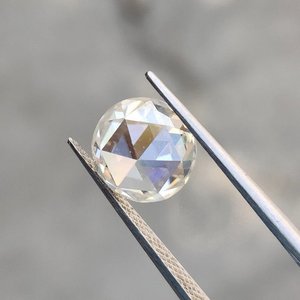 Cristal de Cuarzo Redondo con Corte Rosa de 10 mm, Gema Suelta de la Mejor Calidad, Cristal con Corte Redondo para Joyería - Product Image 4
