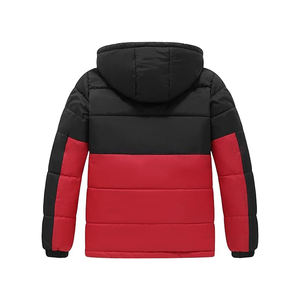 Wholesale <b>Thin</b> <b>Puffer</b> <b>Jacket</b> for Men Stand Collar Pocket Custom OEM Printed Waterproof Windproof Breathable Winter <b>Jacket</b> - Product Image 2