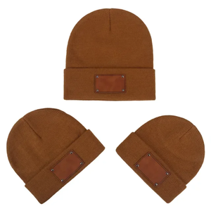 Meilleure vente en gros d'usine OEM Bonnet d'hiver pour femmes et hommes Bonnet tricoté Bonnet chaud Bonnets - Product Image 3