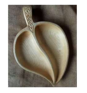 Plateau de service en bois personnalisé de haute qualité, fabriqué à la main, en bois naturel écologique pour la maison ou un restaurant ou un hôtel - Product Image 4