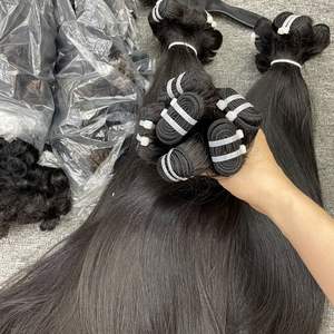 ผมต่อจากผม100% บริสุทธิ์ผมธรรมชาติเครื่องต่อผม Remy แบบคู่100G - Product Image 4