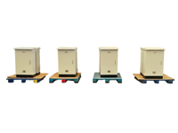 Armoire de distribution industrielle basse tension XL CFD en acier au carbone RAL7035 IP54 380V pour alimentation électrique de bâtiment, directement de l'usine