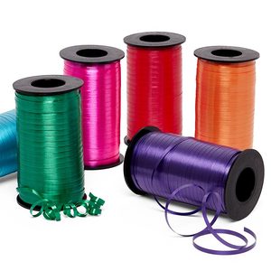 Ruban en polyester satiné lisse 3/16, style floral, pour emballage cadeau et décoration pour les anniversaires, Halloween et autres occasions - Product Image 1