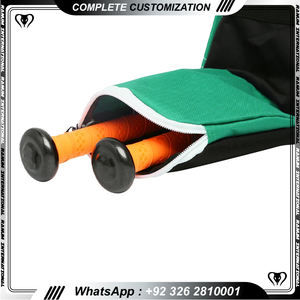 Sac de sport sac de baseball orange sac de balle de baseball personnalisé roues de baseball - Product Image 4