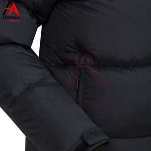 Veste matelassée à capuche de style High Street pour hommes vêtements d'hiver personnalisables vente à chaud grande taille conception de bulle personnalisée OEM - Product Image 5