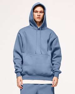 Nouveau sweat à capuche unisexe en molleton 100 % coton 280 g, coupe classique, écologique et respirant, 45 couleurs pour impression - Product Image 3