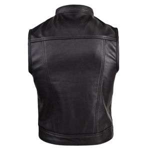 PromotionFashion Wear Nouveau gilet en cuir pour hommes Gilet en cuir de haute qualité pour hommes - Product Image 5