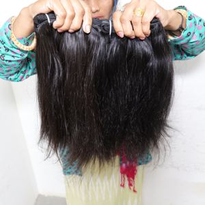 ช่อผมดิบจากอินเดียธรรมชาติสำหรับต่อผมลอนลึกและหยิกแบบหลวมจากมาเลเซีย - Product Image 2