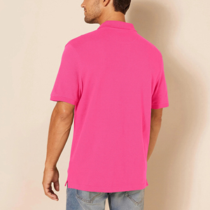 Camisa Polo para Hombre, Manga Corta, Ligera, de Lona, Estilo Casual Moderno - Product Image 6