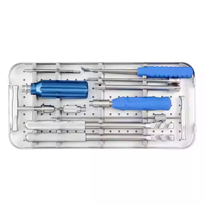 Juego de Instrumentos Quirúrgicos Ortopédicos de Acero Inoxidable, Manual, con Mangos y Accesorios, Kit de Herramientas de Cirugía Médica - Product Image 1