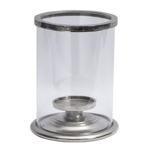 <b>Dinner</b> Decoration Tabletop Centerpiece Tea Light <b>Candle</b> <b>Holders</b> Top Selling Transparent Glass and Stainless Steel Metal - Product Image 3