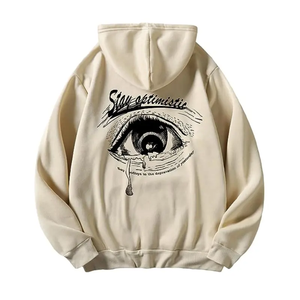 Nouvelle collection de sweats à capuche unisexes personnalisés imprimés 2026 pour hommes et femmes, sweats à capuche effet vieilli pour hommes - Product Image 2